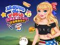 ゲーム世界の周りを巡るアメリカのパレードオンライン