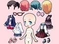 ゲームちびアニメプリンセス人形オンライン