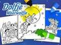 ゲームアルフィーという狼人間の塗り絵オンライン