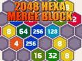 ゲーム2048 ヘクサマージブロックオンライン