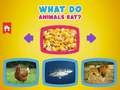 ゲーム動物は何を食べますか？オンライン