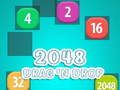 ゲーム2048 ドラッグ＆ドロップオンライン