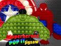 ゲームスーパーヒーロー ポップイット ジグソーオンライン