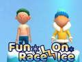 ゲーム氷の上の楽しいレースオンライン