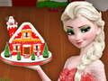 ゲームクリスマスジンジャーブレッドハウスケーキオンライン