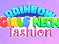 ゲームレインボーガールズのネオンファッションオンライン