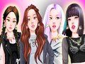 ゲームブラックピンク ドレスアップオンライン