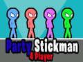 ゲームパーティースティックマン4人用オンライン