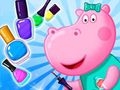ゲームカバのマニキュアサロンオンライン