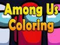 ゲームAmong Us 塗り絵オンライン