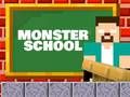 ゲームモンスター学校：ジェットコースターとパルクールオンライン