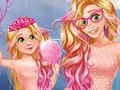 ゲームプリンセス ママ 娘 かわいいファミリールックオンライン