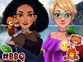 ゲームキャンプ中のプリンセスオンライン