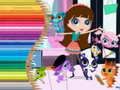 ゲームリトルペットショップの塗り絵オンライン
