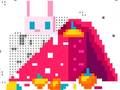 ゲームクリスマスのナンバー塗り絵オンライン