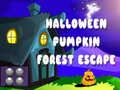 ゲームハロウィンのカボチャの森からの脱出オンライン