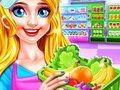 ゲームスーパーマーケットガールの掃除オンライン
