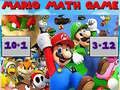 ゲームマリオの数学ゲームオンライン