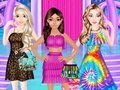 ゲーム女の子の異なるスタイルのドレスファッションオンライン