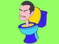 ゲームスキビディトイレ塗り絵オンライン