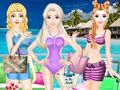 ゲーム女の子の夏休みファッションオンライン