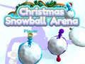 ゲームクリスマス雪玉アリーナオンライン