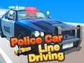 ゲーム警察車両のライン運転オンライン
