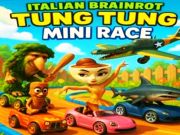 ゲームイタリアのBrainrot Tung Tung Mini Raceオンライン