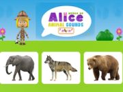 ゲームアリスの動物の声の世界オンライン