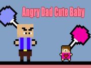 ゲーム怒っているパパかわいい赤ちゃんオンライン