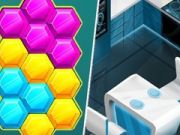 ゲームヘキサブラストゲームパズルオンライン