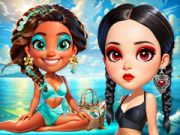 ゲーム波のシックなオーシャンファッション狂騒オンライン