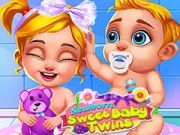 ゲーム新生児の甘い赤ちゃん双子オンライン ゲーム新生児の甘い赤ちゃん双子オンライン