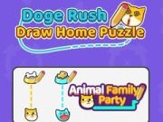 ゲームドージラッシュ：家のパズルを描こうオンライン