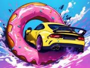 ゲーム屋根の車のスタントオンライン