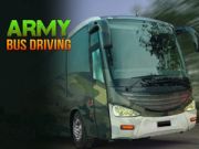 ゲーム軍用バスの運転オンライン