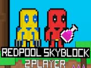 ゲームレッドプールスカイブロック2プレイヤーオンライン