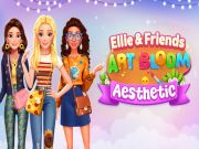 ゲームエリーと友人のアートブルーム美学オンライン