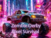 ゲームゾンビダービーピクセルサバイバルオンライン