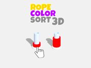 ゲームロープカラーソート3Dオンライン