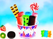 ゲームDIYアイスクリームロールコーンオンライン