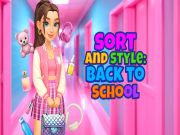 ゲームソートとスタイル：学校に戻りますオンライン