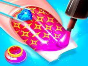 ゲーム笑ドールズネイルサロンオンライン