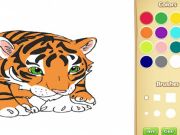 ゲームベビータイガーカラーリングブックオンライン