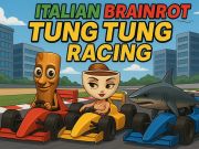 ゲームイタリアのBrainrot Tung Tung Racingオンライン