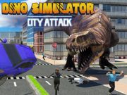 ゲームディノシミュレーターシティ攻撃オンライン