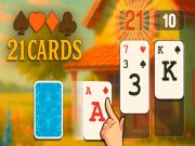 ゲーム21枚のカードオンライン