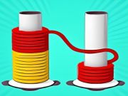 ゲームロープカラーソート3Dオンライン