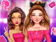 ゲーム有名人のバービコールの美的外観オンライン