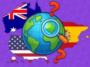 ゲームクイズは国を推測しますオンライン